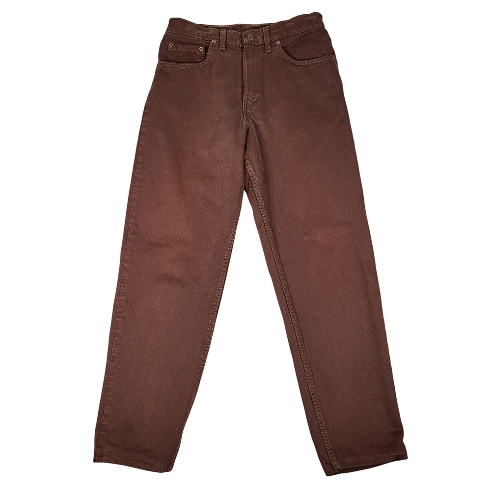 Vintage Levis 550 Jeans Mens 31x30 (Fits 29x29) Relaxed Tapered Brown USA Made